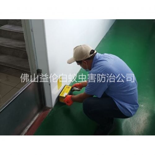 顺德工厂车间室内布置粘鼠板工程